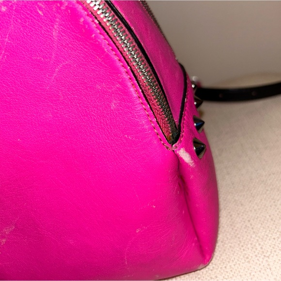 MCM Mini Neon Pink Backpack - Picture 7 of 9